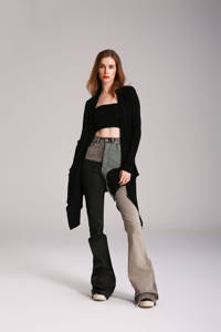 OEM HD2021615 Ladies' Oversized Viscose <strong>Waterfall</strong> <strong>Cardigan</strong> Long Casual Winter Knitwear Plus Size Draped <strong>Cardigan</strong> for Women - Product Image 5