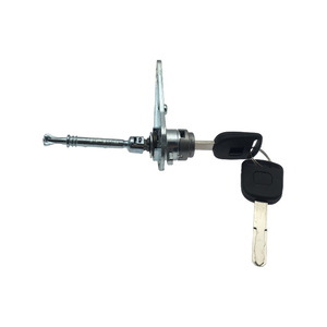 Honda Fit Door <b>Lock</b> Cylinder 72185-T5A-003 Driver Side Left Front 2 Keys Black Cylindrical <b>Lock</b> 2015-2020 - Product Image 1