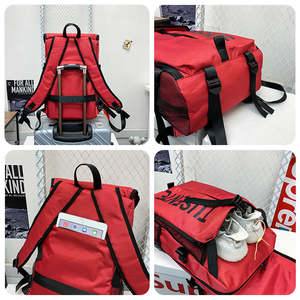 Sac de sport personnalisé à grande capacité avec impression de lettres, sac de sport imperméable, sac de voyage, sac de basket-ball, sac à dos - Product Image 5