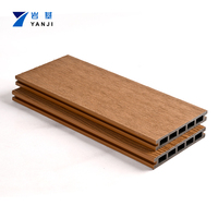Plancher de terrasse en WPC Teak, stabilité dimensionnelle 25-30 ans, antidérapant, imperméable, écologique