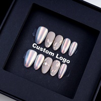 Nouveaux faux ongles en acrylique à pression, motif floral doré 3D, style français, couverture complète, vente en gros, pour salon de manucure