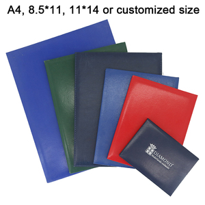 شعار مخصص ، شهادة جامعية ناعمة باللون الأزرق ، وغطاء الشهادة ، * 11 مع ختم مخصص ، منتج حفظ الملفات - Product Image 3