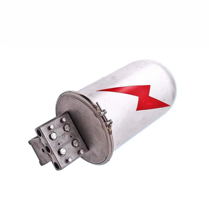 Caja de juntas de metal con cierre de empalme de cable de fibra óptica tipo domo ADSS OPGW <span class=keywords><strong>para</strong></span> caja de juntas exterior de montaje en poste/Torre - Product Image 1