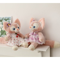 Grande poupée en peluche en coton PP, Poupée Belle, Jouet en peluche Princesse Lingna, Petite renarde, Cadeau d'anniversaire, Série Mignonne et Douce