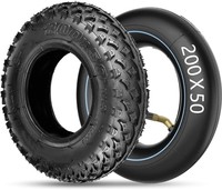 200x50 pneu 8 pouces Scooter électrique pneus pièces de rechange roue accessoires Dune Buggy 200*50 8''x2 pneumatique Knobby pneu