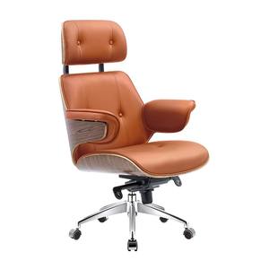 เก้าอี้สำนักงานปรับระดับได้ ดีไซน์หรูหรา รองรับหลังส่วนกลางและส่วนบน ออกแบบตามหลักสรีรศาสตร์ เก้าอี้ผู้บริหารสมัยใหม่ เก้าอี้ทำงานหนัง - Product Image 4