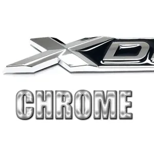 Accesorios para automóviles ABS plástico cromado nuevo X Drive <span class=keywords><strong>insignia</strong></span> emblema para <span class=keywords><strong>BMW</strong></span> X series X1 X3 X5 X7 pegatinas de decoración de coche - Product Image 2