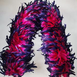Boa de Plumas de Gallo con Punta de Color, 2 Metros de Largo, para Samba, Fiestas, Venta al Por Mayor a Precio Económico - Product Image 3
