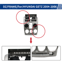 Système de navigation multimédia DVD pour voiture Meihua, panneau de tableau de bord OEM sans soudure pour HYUNDAI GETZ 2004-2006 avec faisceaux de câblage et Canbus