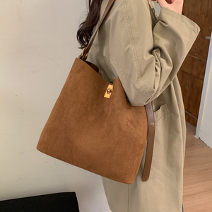 Sac à main en cuir véritable pour femme, élégant, en cuir de vachette souple, avec fermeture boutonnée, nouveau sac à main en cuir véritable - Product Image 2