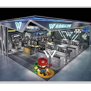 Máy chơi <span class=keywords><strong>game</strong></span> video mặt đất bán máy chiến đấu tự phục vụ giá rẻ và chia sẻ máy chiến đấu hai người - Product Image 2