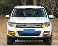 Vws Tourans 2004 Passats B6 Phare Drl Feux Diurnes Led Feux Diurnes Brouillard Conduite Lampe Clignotants