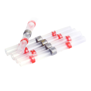 SSTS Waterproof Sealing 22-18AWG 16-14AWG 12-10AWG Heat Shrink Tubing Butt <b>Solder</b> Seal Wire Splices Sleeves Connectors - Product Image 3