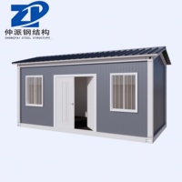 Conteneur préfabriqué résidentiel modulaire personnalisable, étanche, résistant aux tremblements de terre, plat avec escalier, chambre à coucher, design moderne