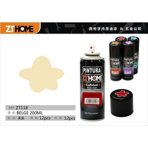 Vernice spray ZTHOME Belge da 200 ml per decorazioni domestiche - Product Image 3