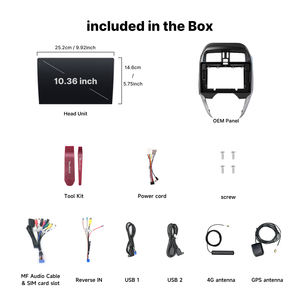 Navegador GPS Multimedia para Auto de 10.1 Pulgadas para Nissan Sunny 2014-2016 LHD, Sistema de Audio y Radio Android - Product Image 2