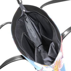 Sacs à bandoulière pour femmes en cuir PU de luxe avec imprimé de fleurs de cerisier colorées pour le shopping, la plage et les occasions décontractées 2024 - Product Image 5