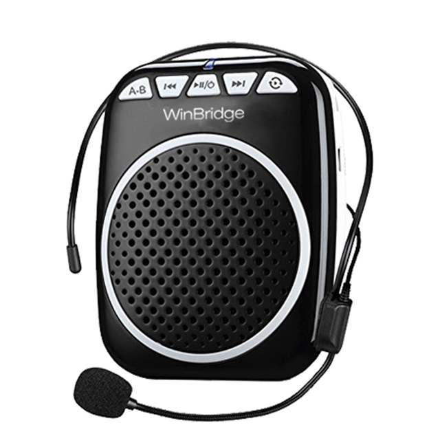 WINBRIDGE Portable Loudspeaker Amplifier for Teachers, Elderly, Tour Guides, Coaches, Presentations, Christmas Gift Teacher