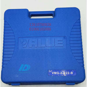 ชุดเกจวัดน้ำยาทำความเย็น VMG-2-R410A-B เกจวัดแรงดันแบบ Dual-French ความแม่นยำสูง สำหรับระบบทำความเย็น R410A R22 - Product Image 5