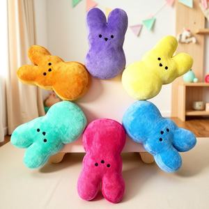 Edredón de algodón PP suave de felpa de 15cm, conejito de Acción de Gracias, muñeco de peluche, juguete para niños Unisex lavado, muchos colores - Product Image 3