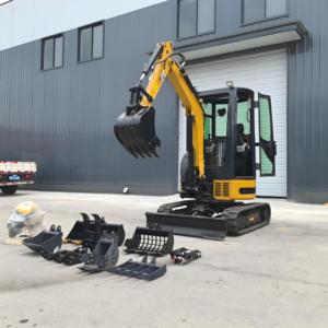 EPA/CE/ISO ha certificato l'escavatore pesante della cabina di 3.5T nuovo escavatore speciale della scavatrice di agricoltura con la componente del motore del centro - Product Image 1