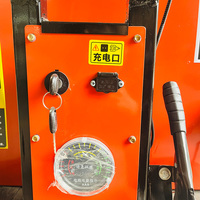 Carretilla Eléctrica Portátil de Alta Capacidad (500 kg) con Motor de 48V, Recargable, de 3 Ruedas, para Ingeniería y Paisajismo