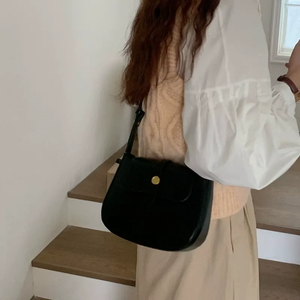 Sac à bandoulière en cuir véritable pour femmes tendance, personnalisable en sac à bandoulière décontracté et tendance - Product Image 3