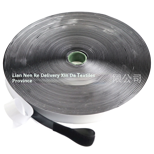 제조업체 도매 양면 접착 후크 루프 패스너 자체 접착 커튼 후크 루프 테이프 후크 및 루프 테이프 - Product Image 4