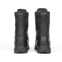 Bottes tactiques d'extérieur Yakeda, chaussures de randonnée en daim noir, bottes de combat pour hommes et femmes, bottes tactiques