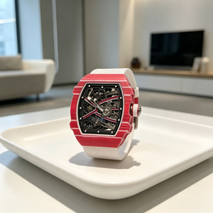 Luxury Ultra-Thin Carbon Fiber Men's <b>Watch</b> Fashion Waterproof Sports <b>Mechanical</b> Trendy Wristwatch Limited Wholesale Price - Product Image 4
