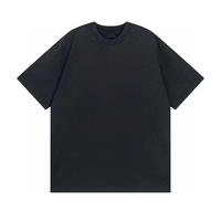 Camiseta de Hombre 2026, Nueva, de Alta Calidad, Verano, Transpirable, Cuello Redondo, Cómoda, Informal, Lisa, Absorbe la Humedad, Estilo Vintage