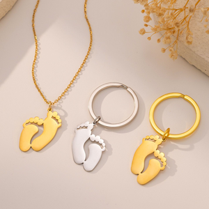 Porte-clés en acier inoxydable minimaliste, design <span class=keywords><strong>anime</strong></span> gravé, style dessin animé, pendentif puzzle <span class=keywords><strong>couple</strong></span>, étanche, pour anniversaire - Product Image 4