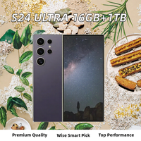 Smartphone Android S24 Ultra débloqué 5G double SIM écran OLED 16 Go de RAM 1 To de stockage batterie 8000 mAh