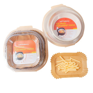 <span class=keywords><strong>Fogli</strong></span> di Carta Quadrati Doppi Non Tossici Antiaderenti Resistenti all'Olio Biodegradabili Monouso <span class=keywords><strong>per</strong></span> <span class=keywords><strong>Friggitrice</strong></span> <span class=keywords><strong>ad</strong></span> <span class=keywords><strong>Aria</strong></span>, Grado Alimentare, 125 Pezzi, <span class=keywords><strong>per</strong></span> Friggitrici da 5-8qt - Product Image 4