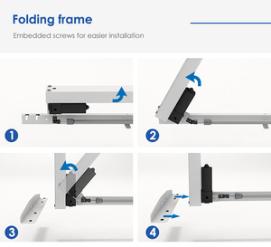 2sr2l điện chiều cao điều chỉnh chiều cao điều hành nhà máy tính nâng risiing đứng bàn khung động cơ kép bàn văn phòng - Product Image 3