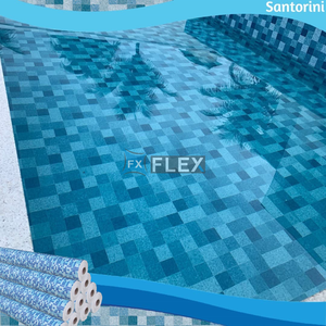 Revestimiento de Vinilo <span class=keywords><strong>para</strong></span> <span class=keywords><strong>Piscinas</strong></span> JS Knife, Revestimiento Flexible Resistente a Bajas Temperaturas <span class=keywords><strong>para</strong></span> <span class=keywords><strong>Piscinas</strong></span> Elevadas de Temporada - Product Image 2