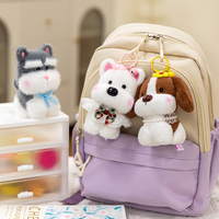 Peluche Kawali West Highland, pendentif mignon pour sac, porte-clés, cadeau, accessoires, jouet en peluche