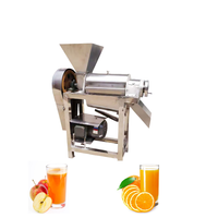 Grote capaciteit kiwi watermeloen banaan sinaasappel tomaat mango koudgeperste sapcentrifuge spiraalsapcentrifuge pulp extractor sapmachine