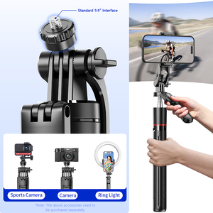 F16 Stable Tripod Selfie Stick 360&deg; Panoramic <strong>Shooting</strong> 1708mm for Phone Video Recording - Product Image 2