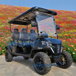 Voiturette de golf électrique haut de gamme pour 4 passagers, offrant un traitement préférentiel du fabricant, idéale pour les centres de villégiature - Product Image 2