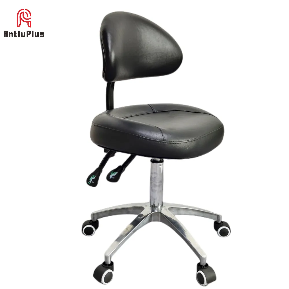Antluplus sgabello per assistente dentale promozionale sedia medica ergonomica con schienale roato sedia da lavoro regolabile girevole