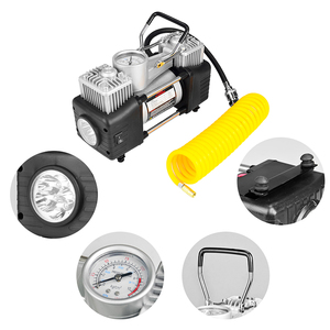 Véhicule Gonfleur Pompe <span class=keywords><strong>Pneu</strong></span> Outil De Réparation Kit 12v <span class=keywords><strong>Compresseur</strong></span> D'air Électrique Avec Jauge de Gonflage De <span class=keywords><strong>Pneu</strong></span> Numérique - Product Image 6