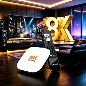 Decodificador <span class=keywords><strong>IPTV</strong></span> GK MAX con WiFi de Doble Banda, 8K, Android 12 y Reproductor Multimedia Integrado - Product Image 2