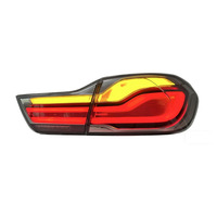 Feux arrière LED SJC pour BMW Série 4 F32 F82 F36 M4 425i 430i, ensemble modifié LCI, feux arrière transparents, plug and play