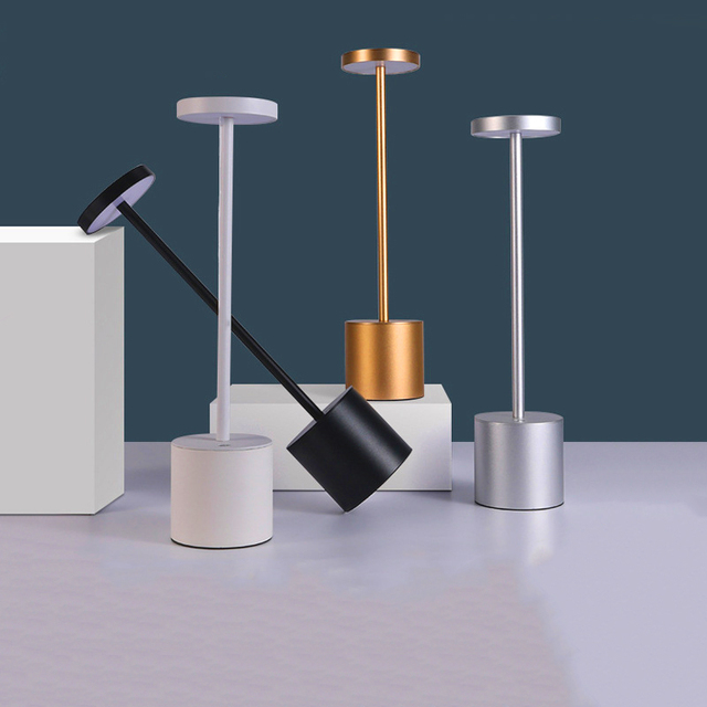 5V USB Rechargeable Table Lamp Creative LED Night Light Dining Switch Led Hotel Bar Restaurant Home Decorative Desktop Lamp