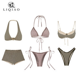 <span class=keywords><strong>2025</strong></span> Nieuwe Bedrukte <span class=keywords><strong>Sexy</strong></span> Tweedelig Bikini-Badpak Voor Dames, Stropdas-Taille Strand-En Hete Lente-Badkleding - Product Image 1