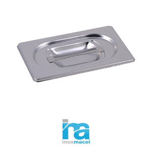 Couvercle de bac alimentaire GN 1/9 en acier inoxydable Inox Inox Macel - Product Image 4