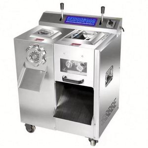 Picadora de Carne Funcional de Acero Inoxidable, Máquina Automática para Cortar Carne de Pollo, Pescado, Ganado, Cordero y Cerdo, para Uso Comercial y Doméstico - Product Image 3