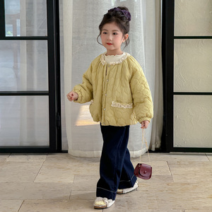 Giacca Invernale Casual per Bambine in Cotone Felpato Spesso e Traspirante Nuovo Stile 2026 - Product Image 3