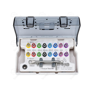 Dental Implant Torque Wrench <b>Screwdriver</b> Prosthetic Kit Dental Equpiments 16pcs - Product Image 3